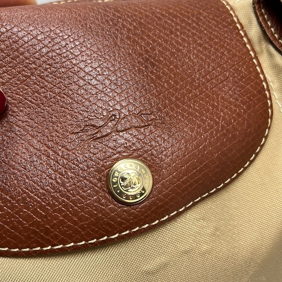 Longchamp Medium Le Pliage Nylon Shoulder Tote Bag - Picture 12 of 16